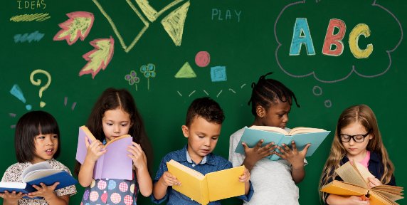 Academia-Schools-About Preschool reading activity